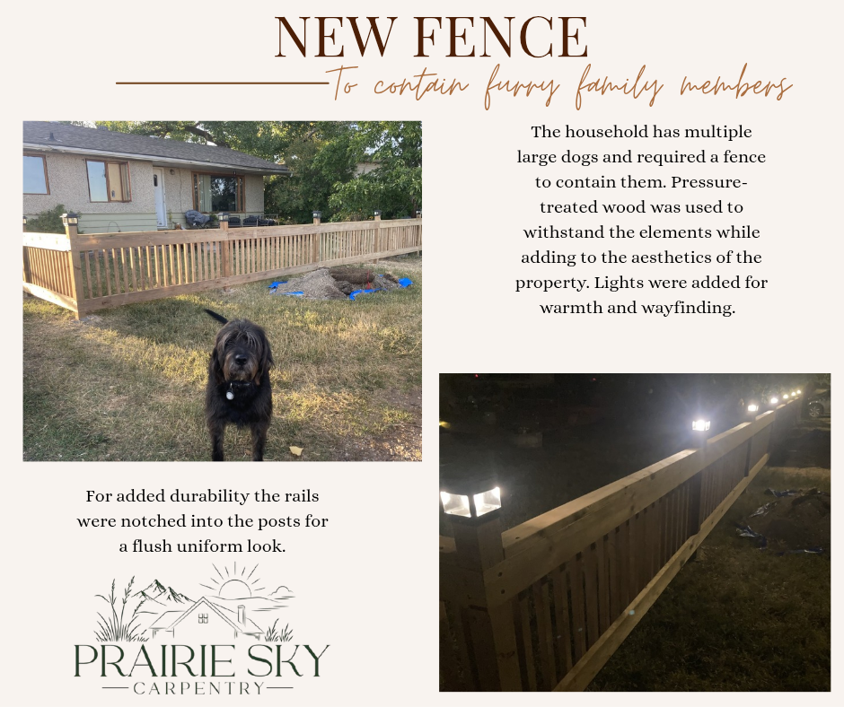 New Fence Build