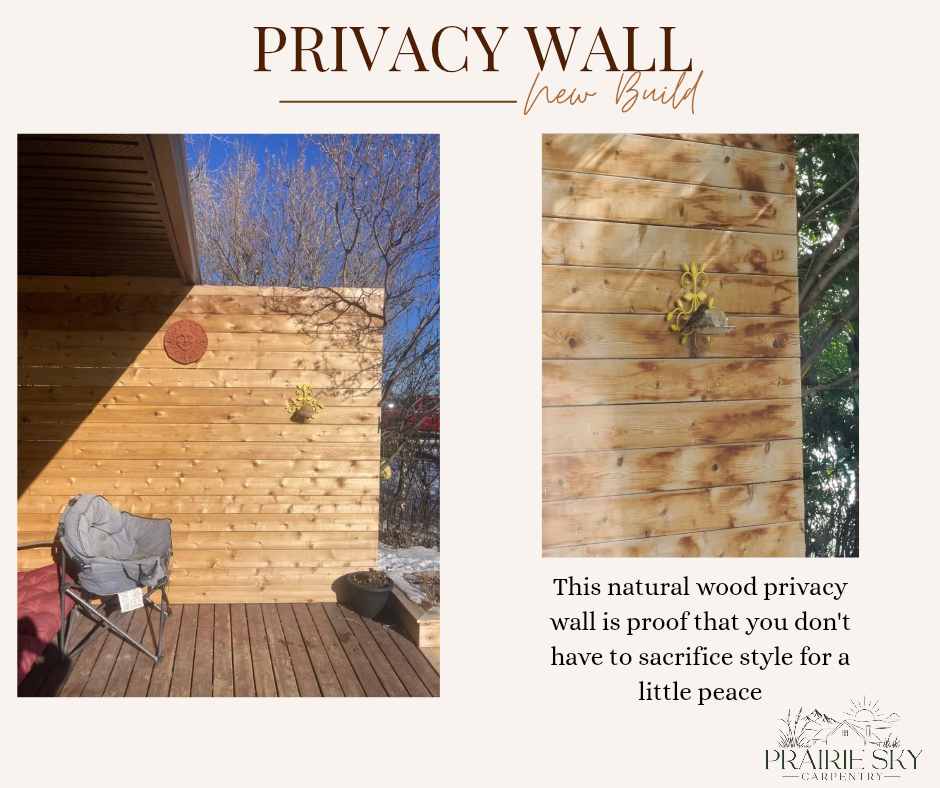 Privacy Wall Build