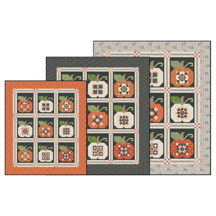 Autumn Seeds Quilt | Riley Blake Designs Machine Embroidery USB