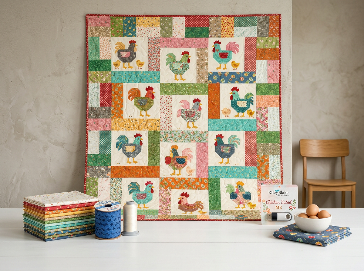 Chicken Salad Complete Project Bundle | The Fabric Floozies