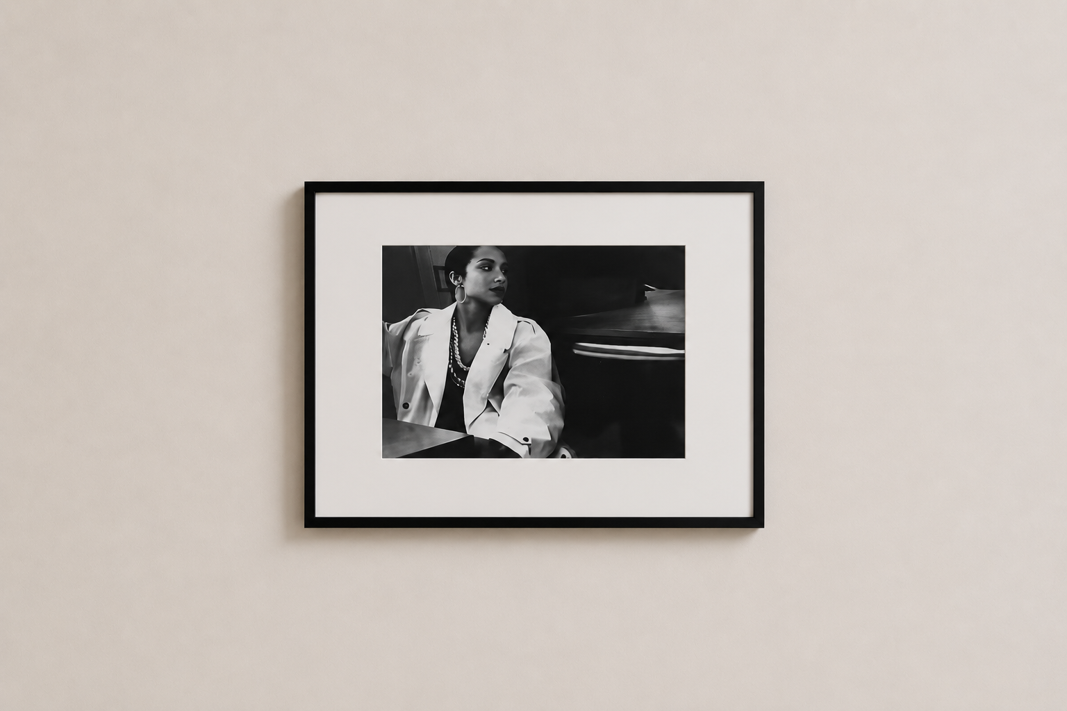 SADE Photographic Print • Black Frame • 21” × 17”