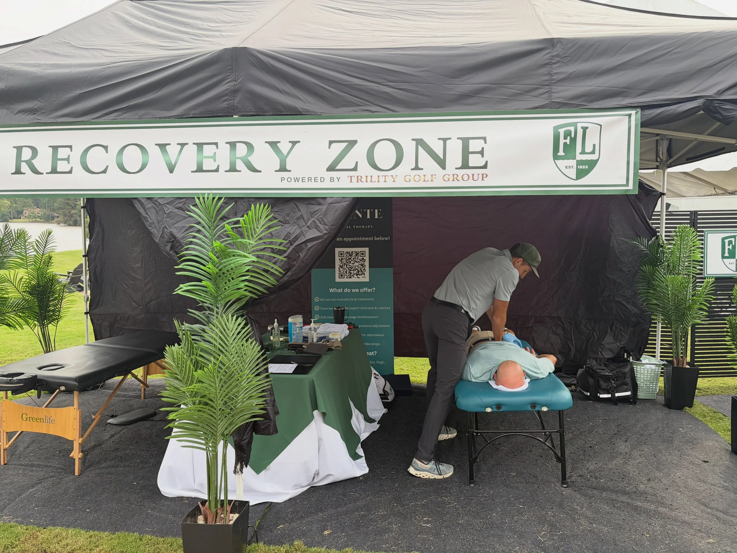 Out having a great time at @forestlakeclub1923 taking care of the players during the member-guest tournament! 🏌️

@ebb_and_flow_lmt is here taking care of the players as well!