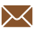 Icon of a closed envelope, representing an email or message