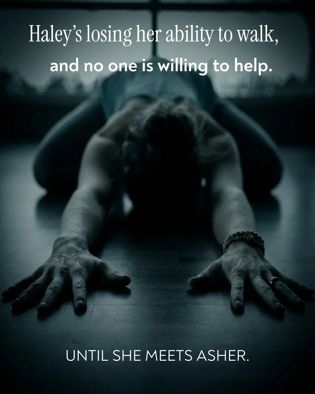 When the health system has failed her, Haley finds Asher. Asher's survival of a traumatic bike crash gives him the authority he thinks he needs to claim he's can heal through yoga. All he needs is someone like Haley to help him step into his power. P