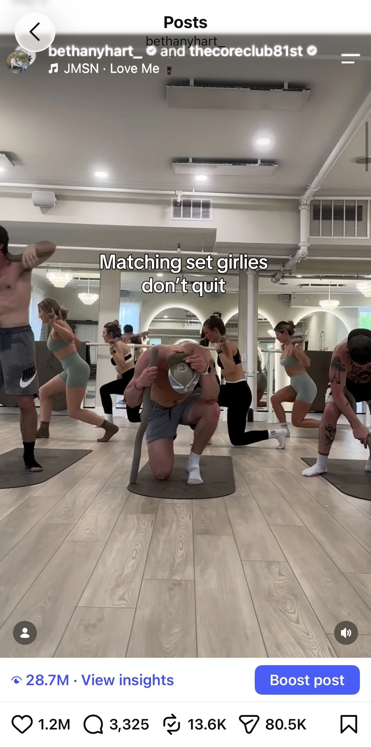 Viral Pilates Video 