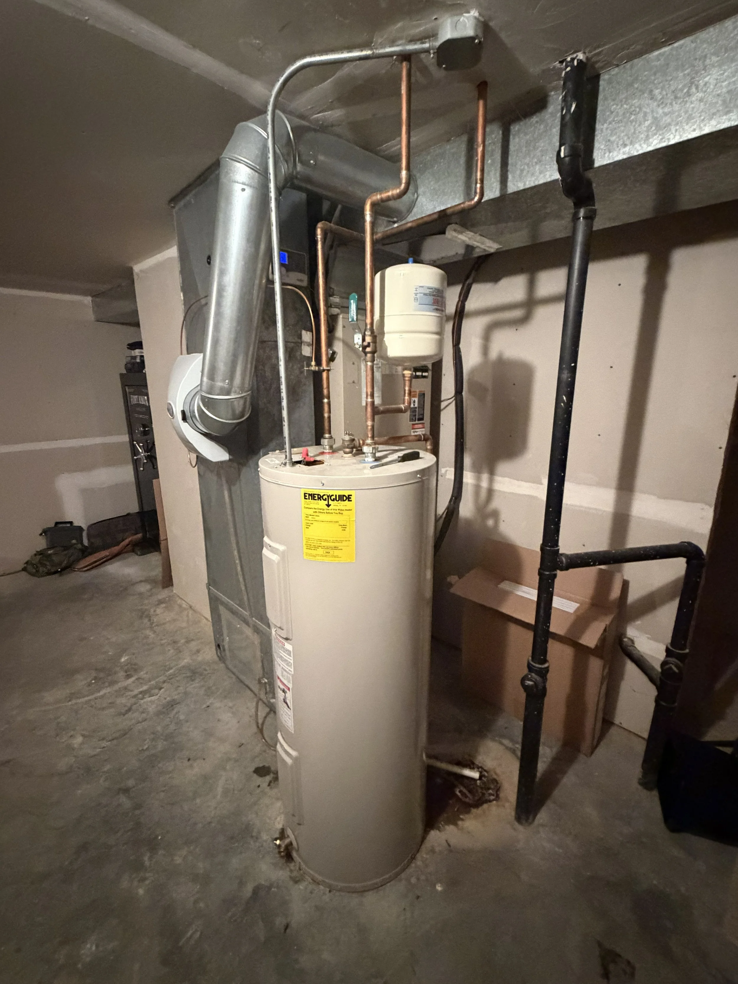 New water heater install