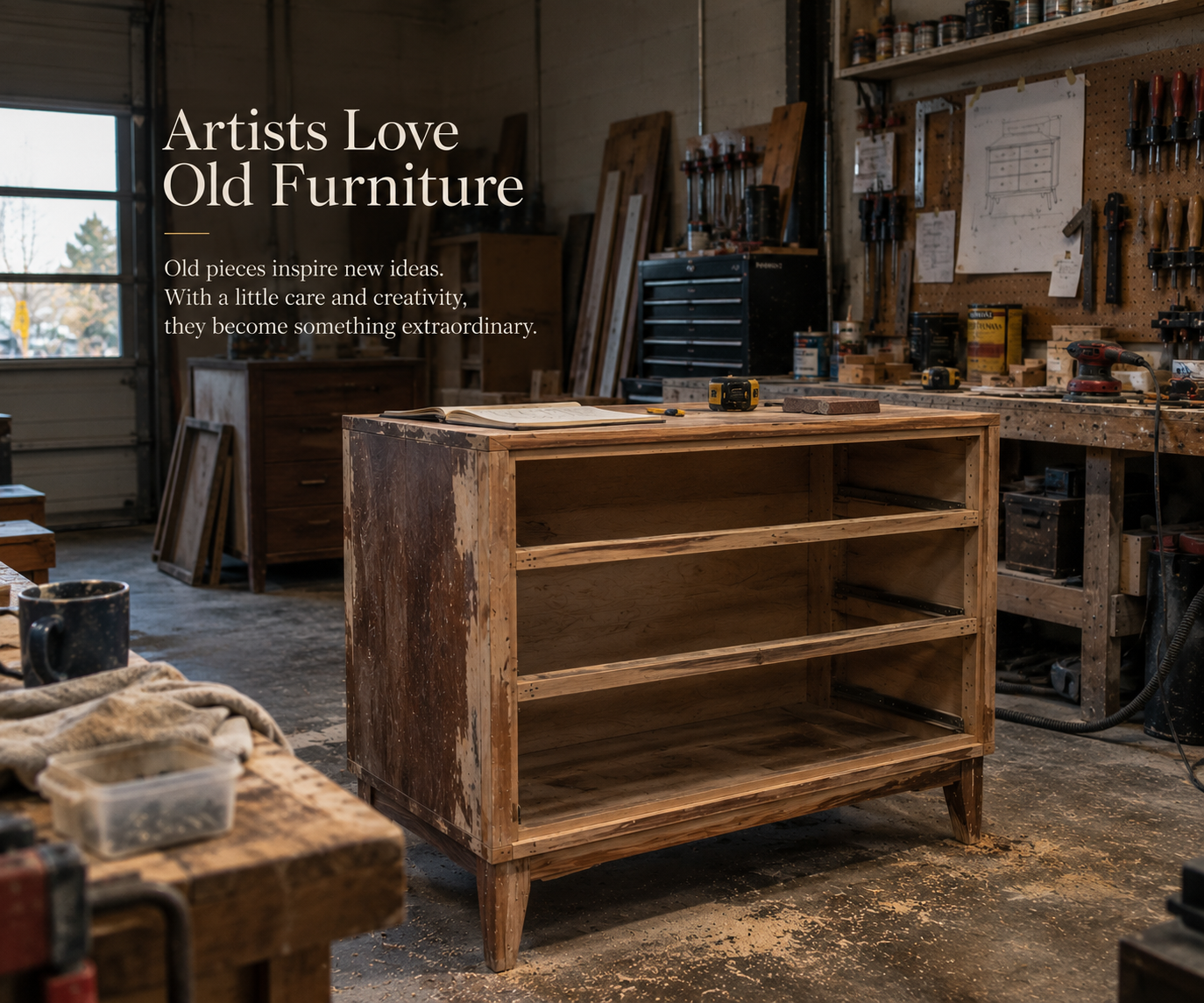 Why Artists Love Restoring Old Furniture