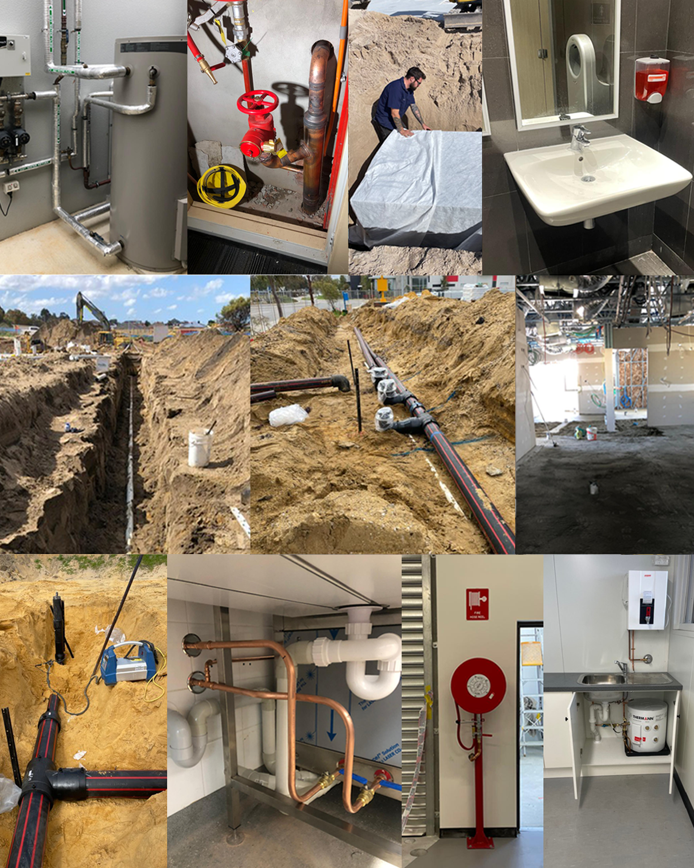 Construction Projects Collage