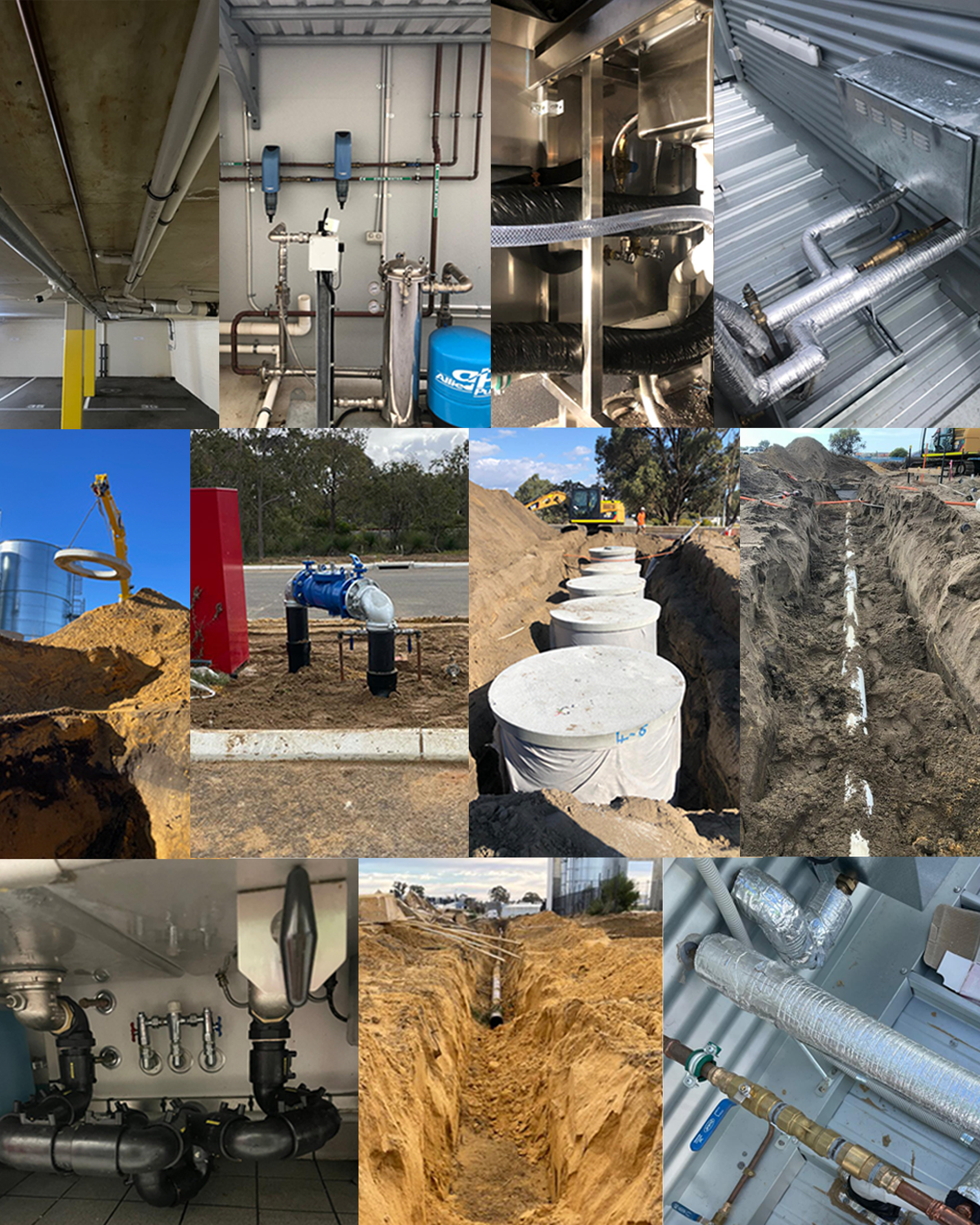 Industrial Projects Collage