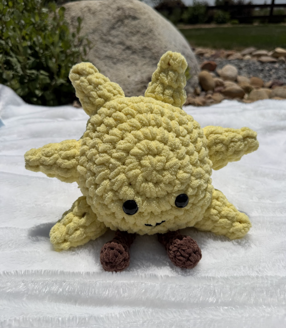 Crocheted Sun Plush