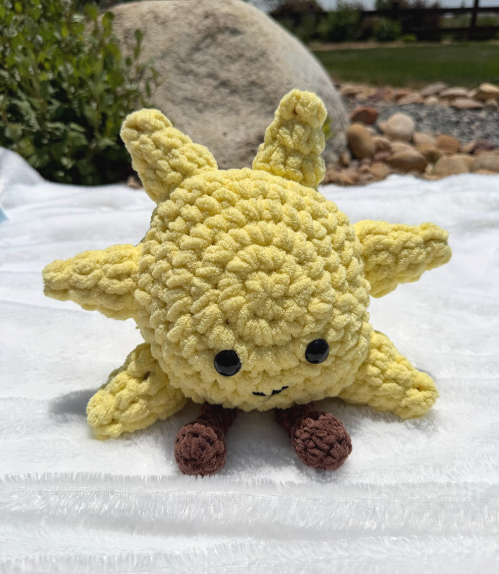 Crocheted Sun Plush