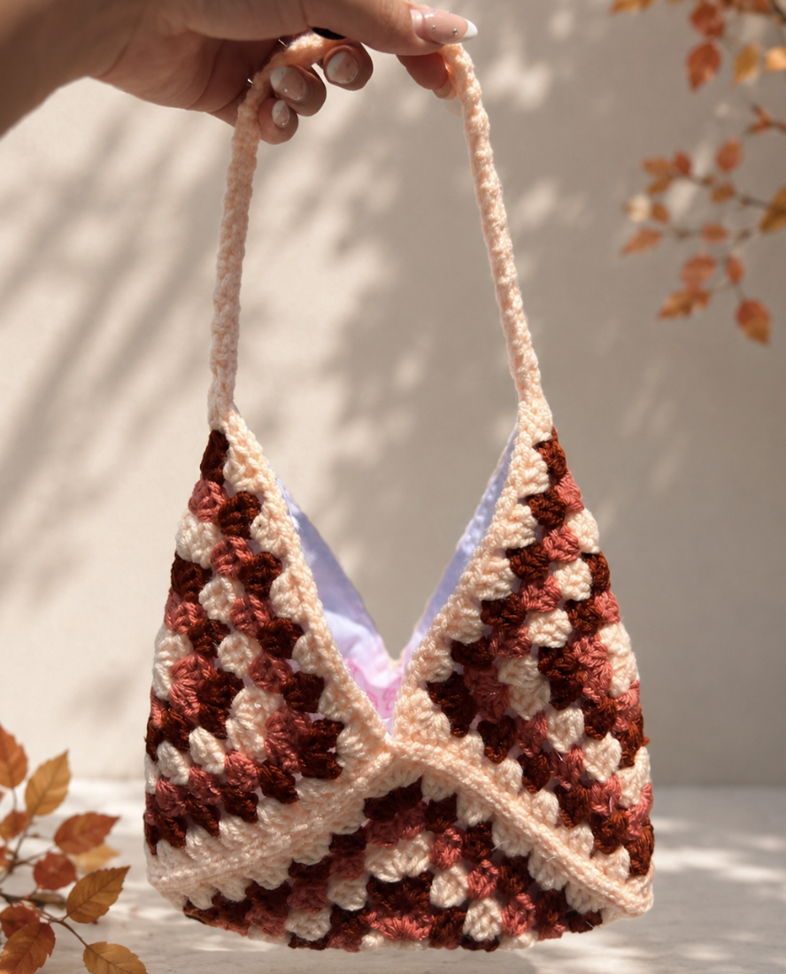Fall Triangle Purse