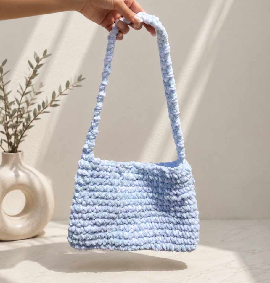 Blue Clouds Purse