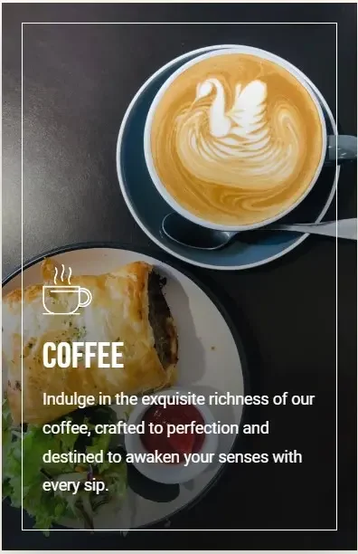 Barista-made coffee and café food at Cocoa Black