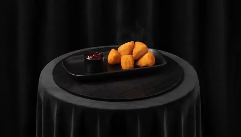 Bite-sized sides with dipping sauce from HELL Pizza Wigram