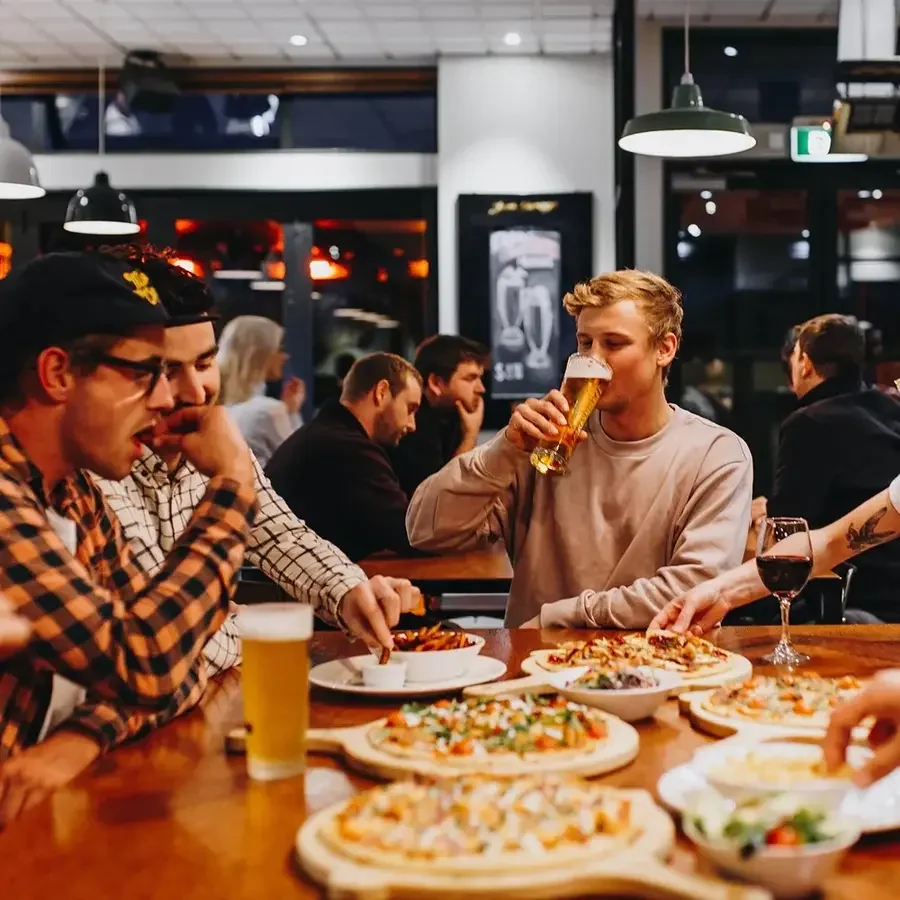 Pizza, drinks and casual dining at Joe’s Garage