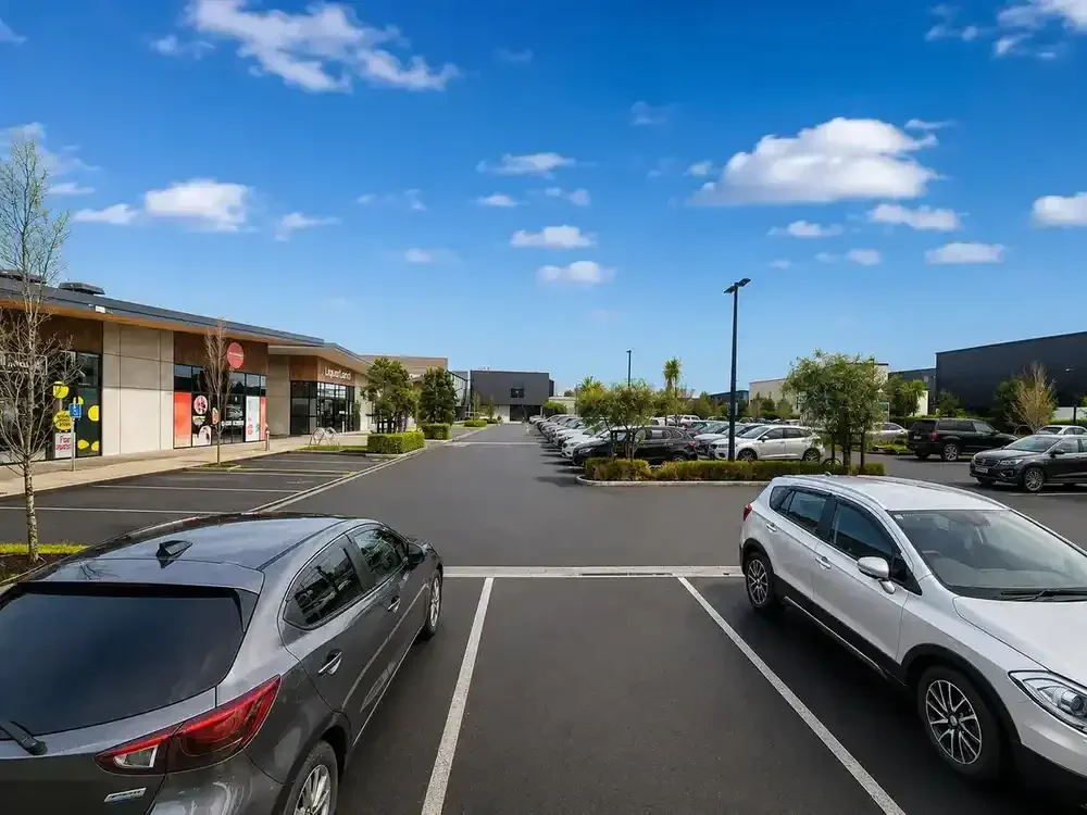 Customer parking near MoleMap Wigram at The Landing in Christchurch