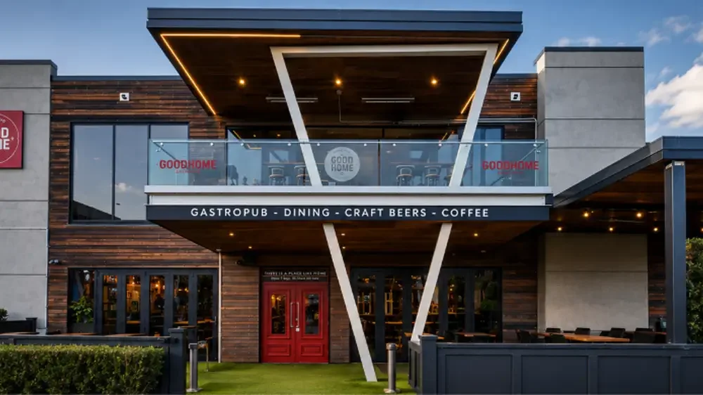 The Good Home gastropub at The Landing Wigram in Christchurch