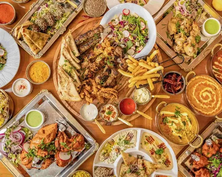 Kebabs, biryani, curries and naan from Flavors Kebab & Biryani Wigram