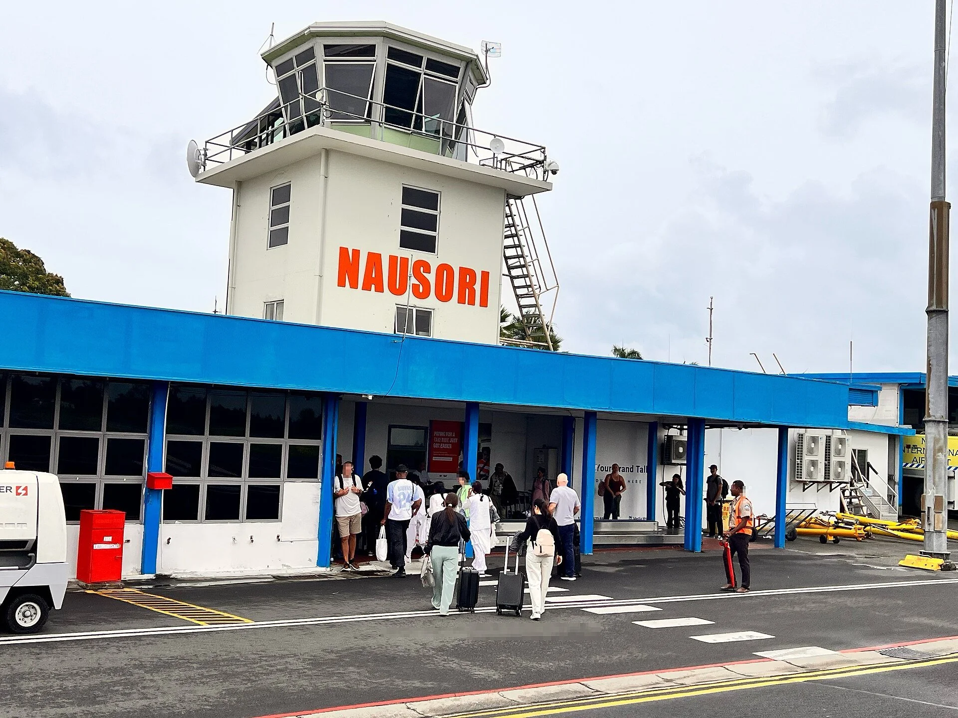 Terminal building and control tower at Nausori International Airport, Fiji