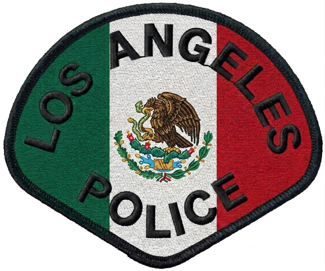 Mexico LAPD Patch
