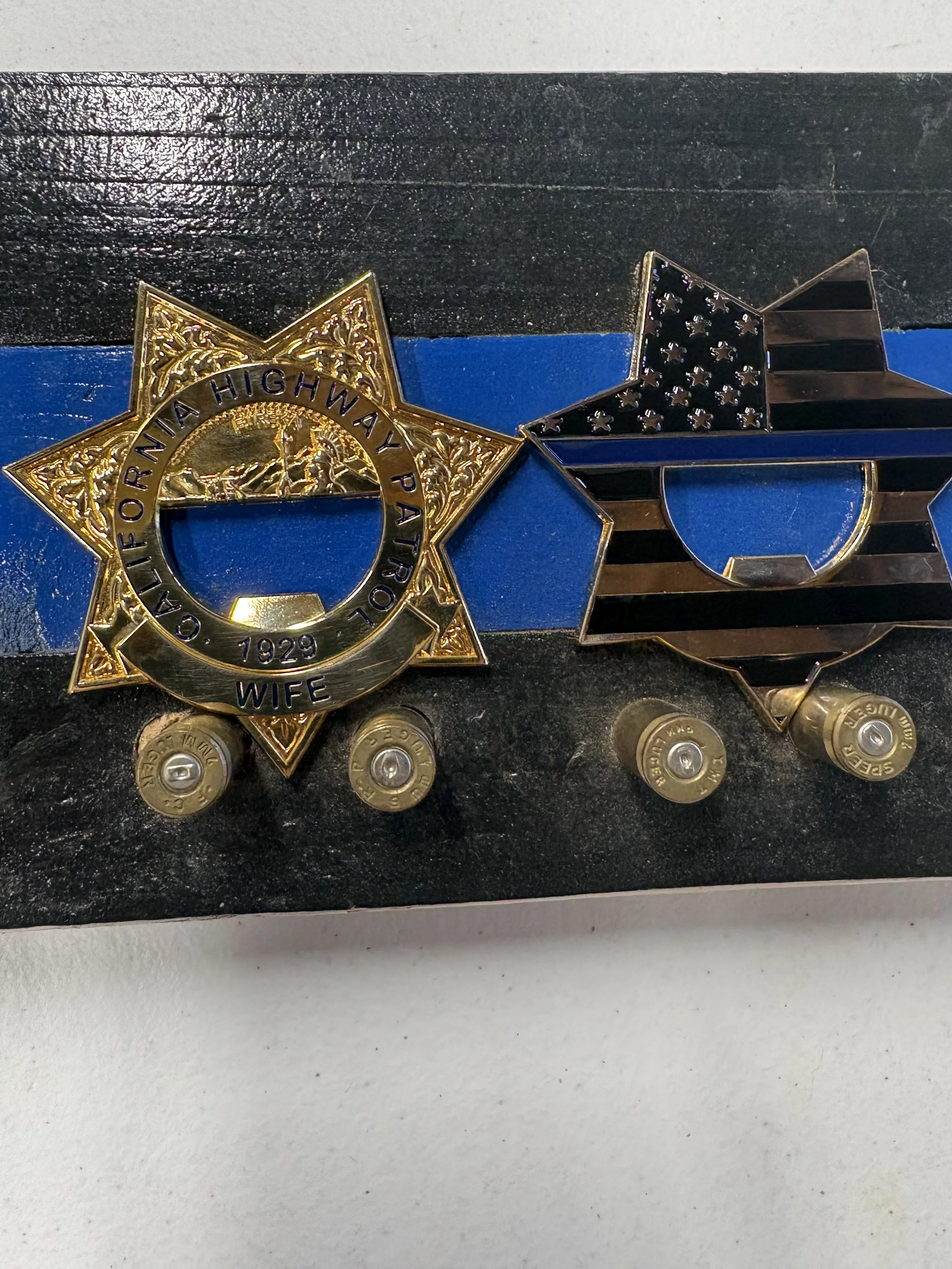 CHP "Wife"  Bottle Opener Badge