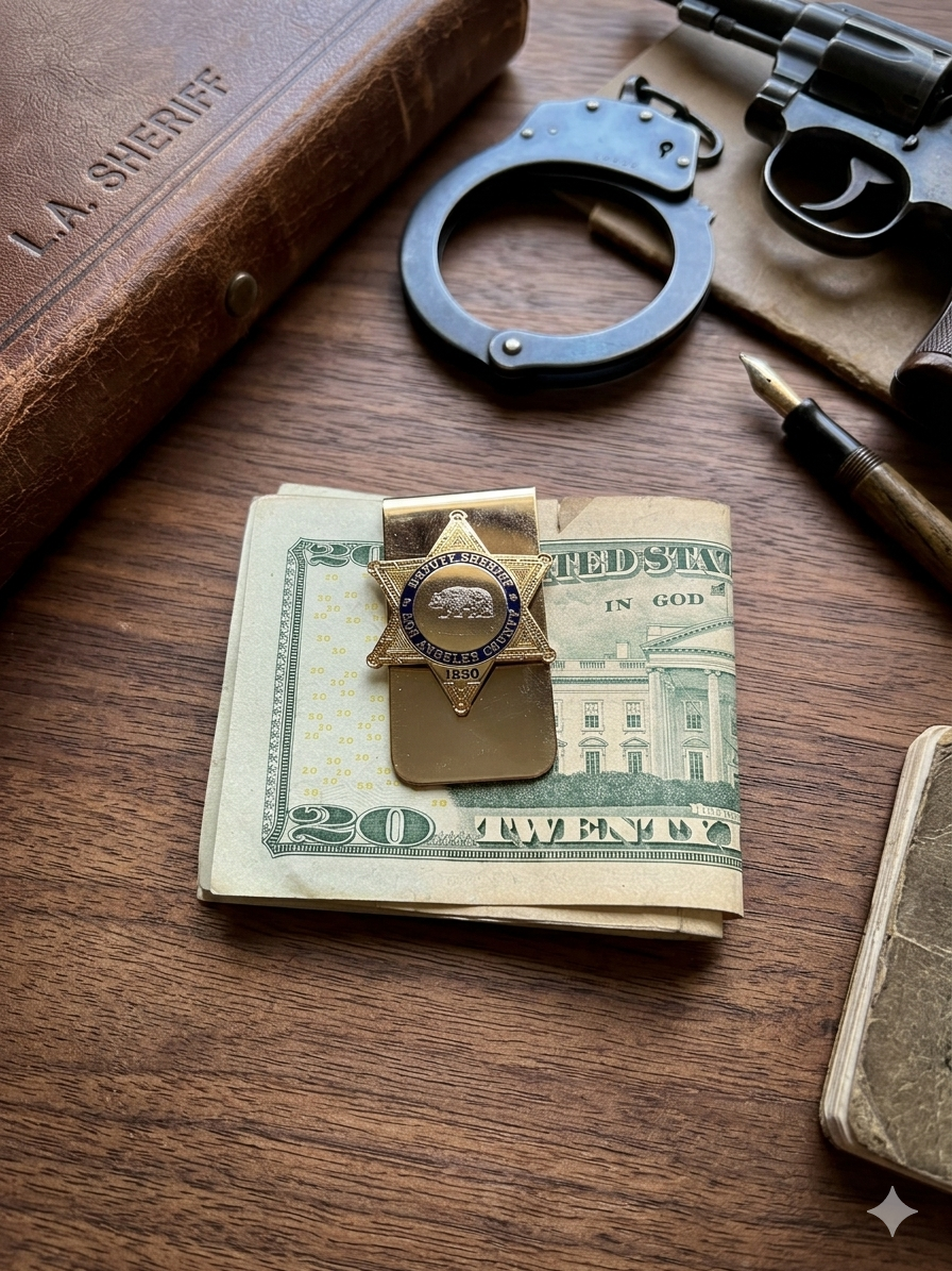 LA County Sheriffs Money Clip