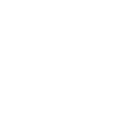 Icon of a white telephone handset on a black background.