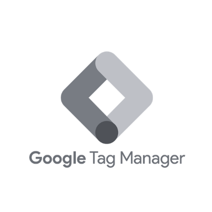 Google Tag Manager logo with text