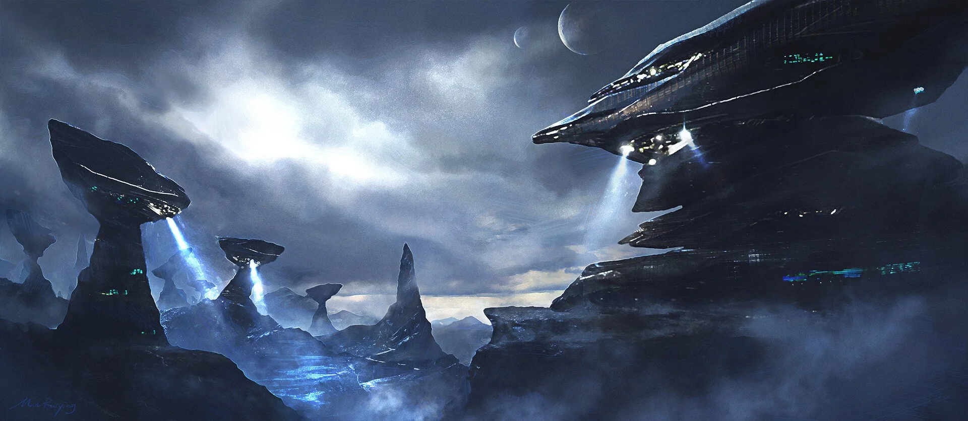 Far Alien Planet