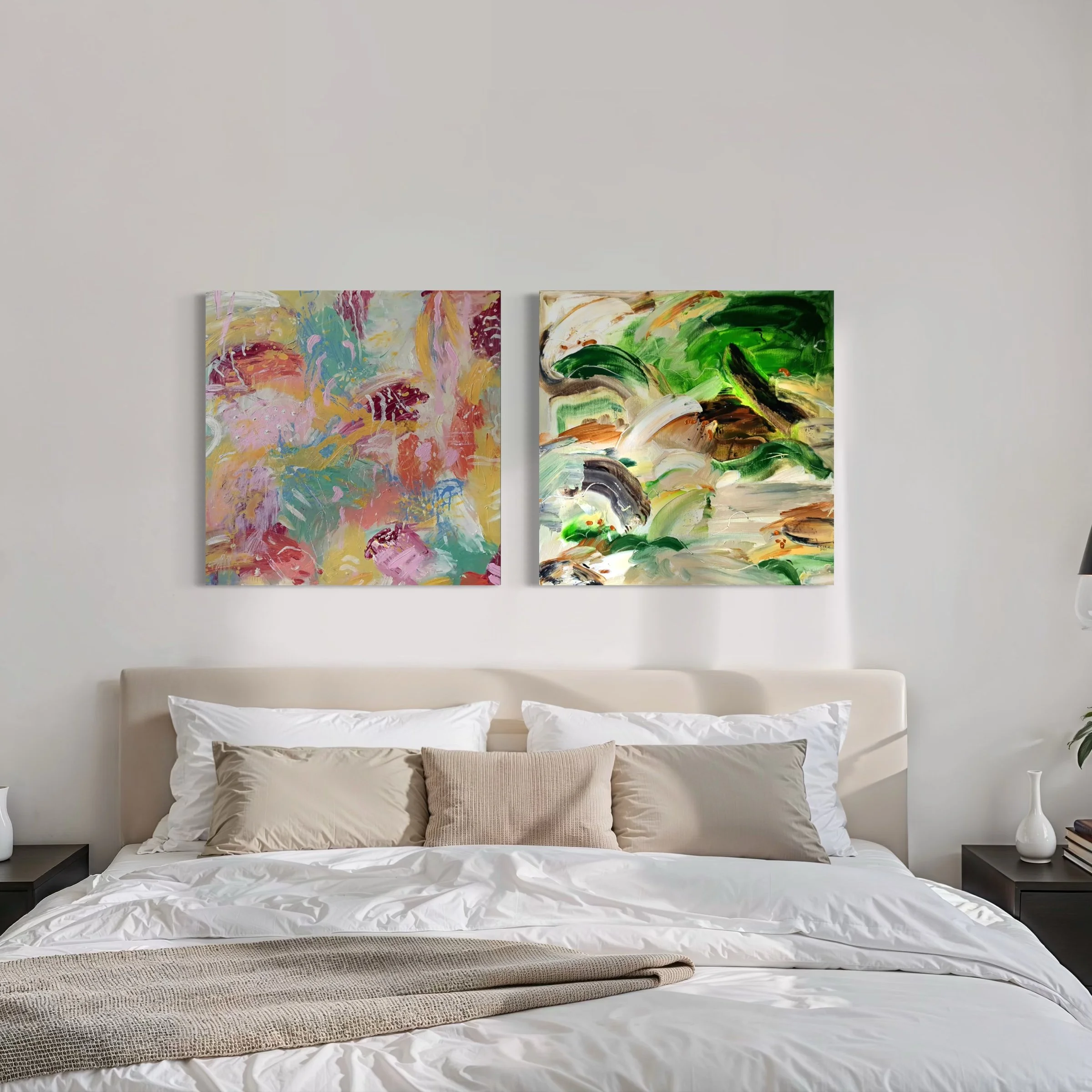 Stems and Stamens – A Summer Garden Abstract