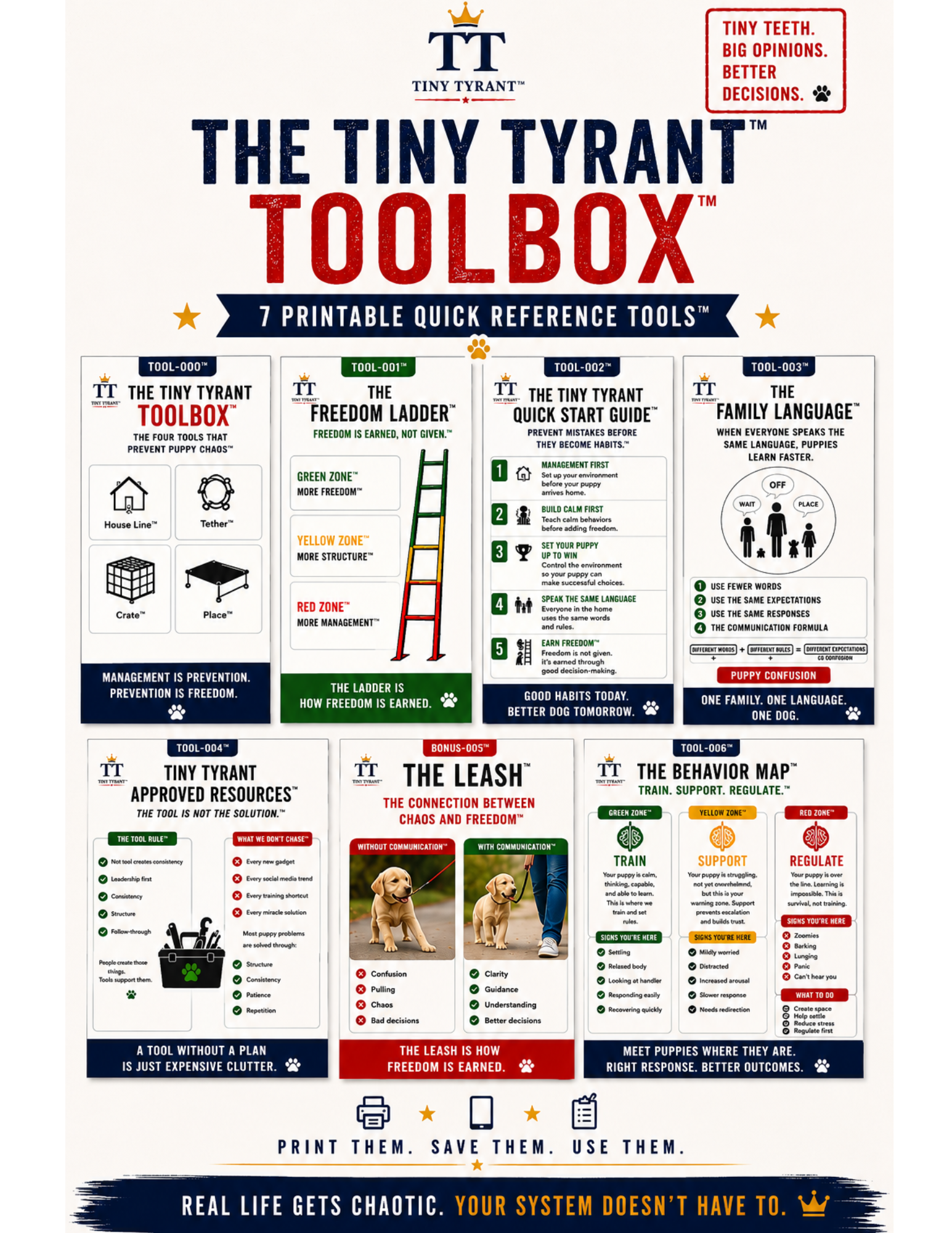 THE TINY TYRANT TOOLBOX™
