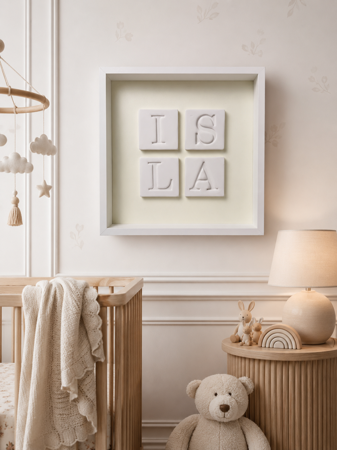 The 4 Tile Name Frame