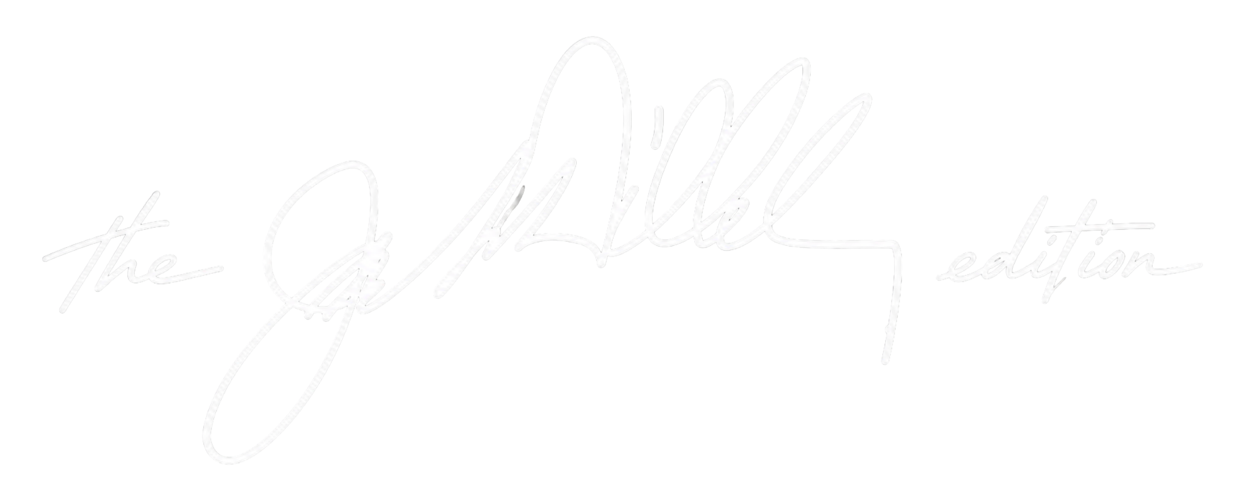 signature logo of the jack dillenberg edition