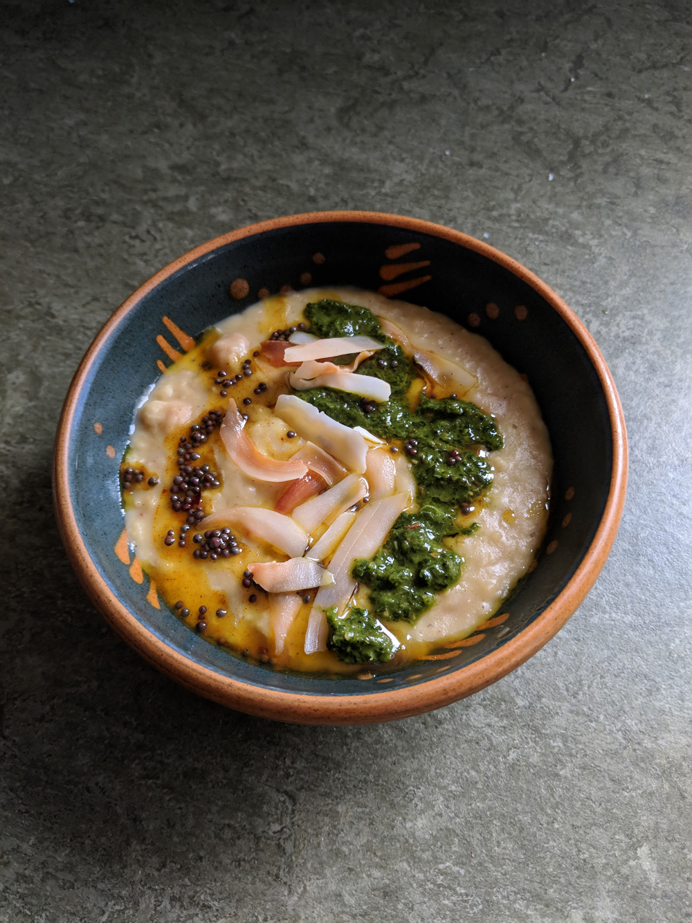 Ginger-coconut chickpea and lentil stew recipe