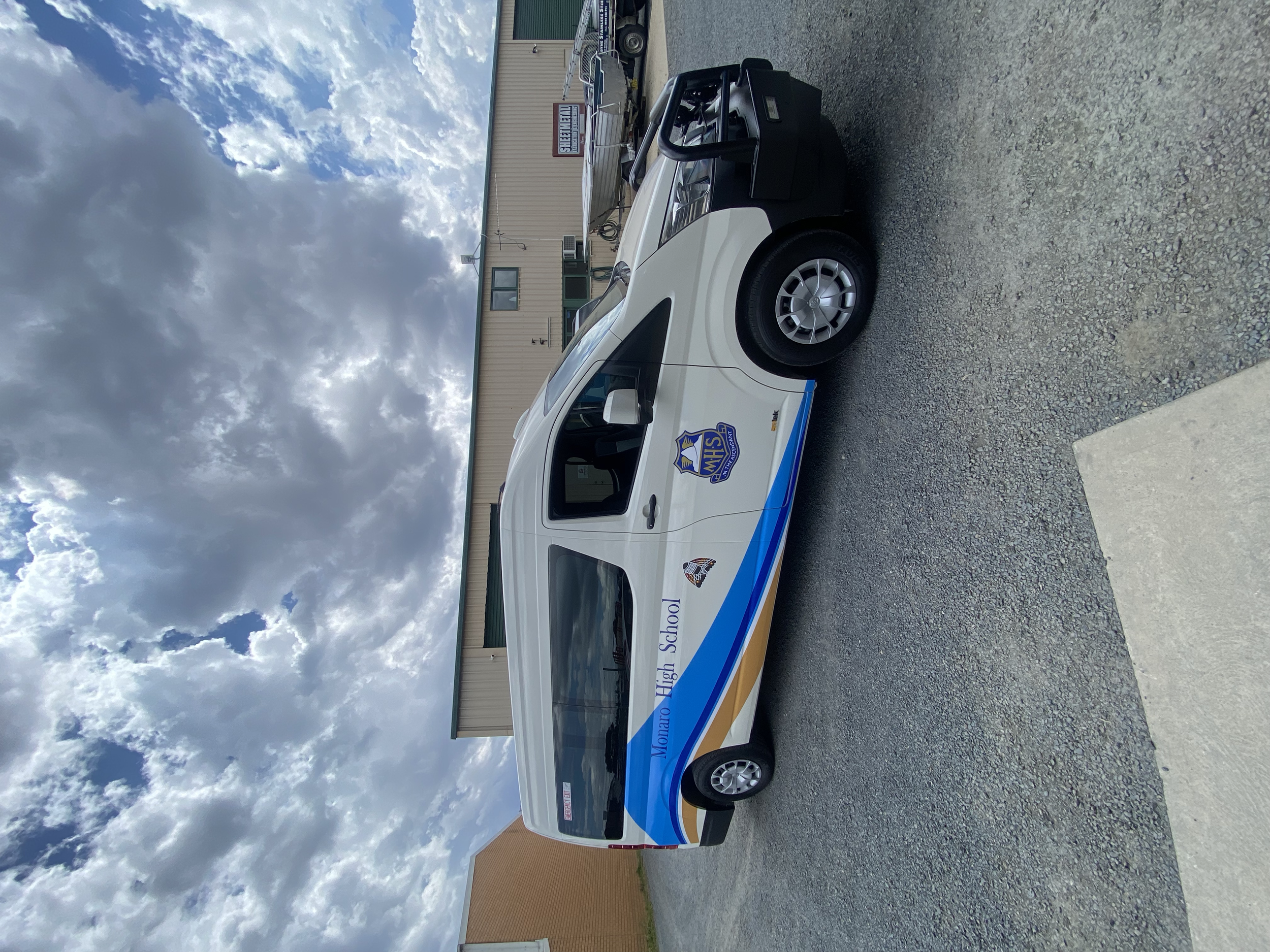 Monaro High School – Vehicle fleet graphics and ute wrap.