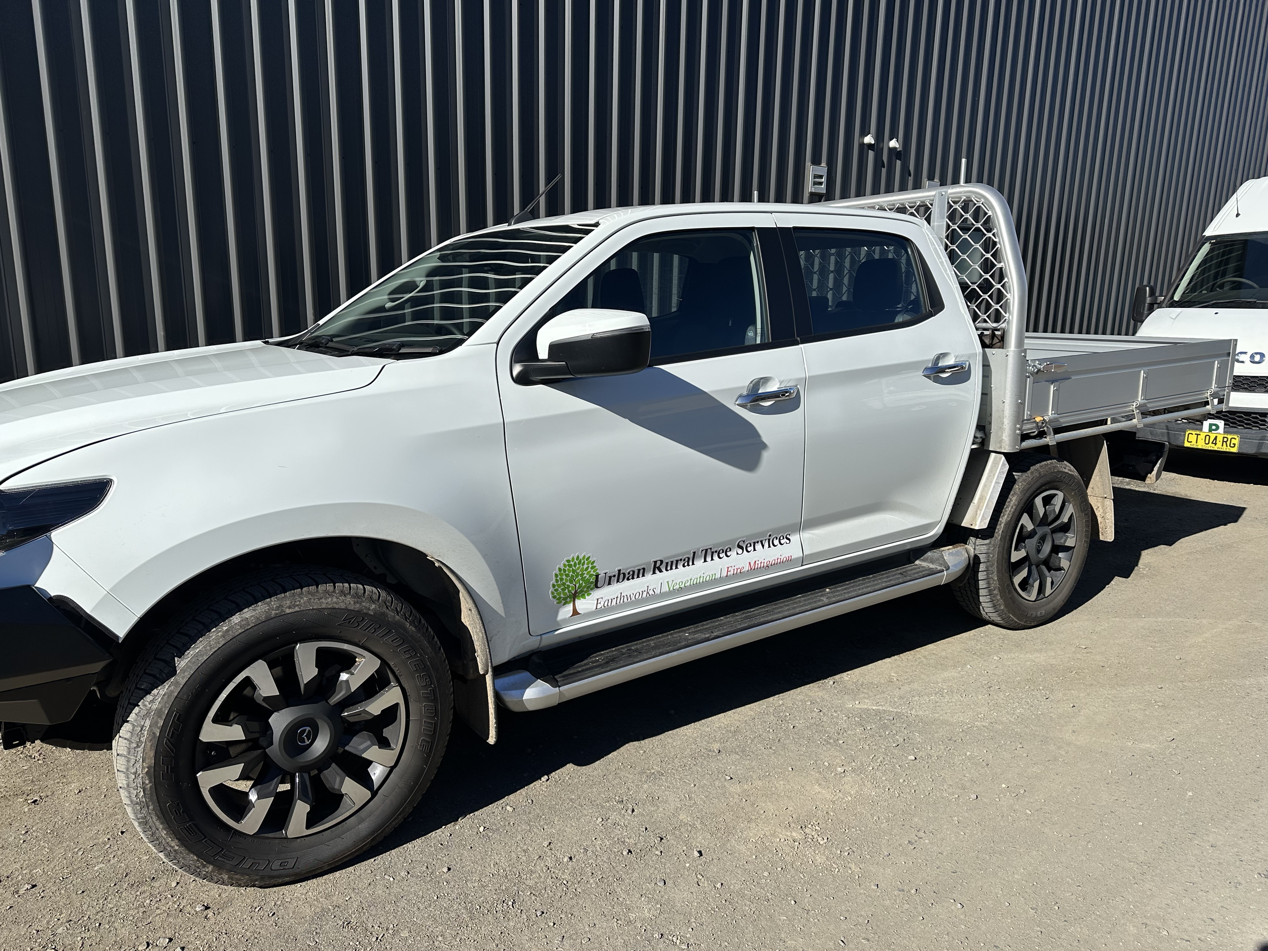 Urban Rural Tree Service – Ute fleet graphics.