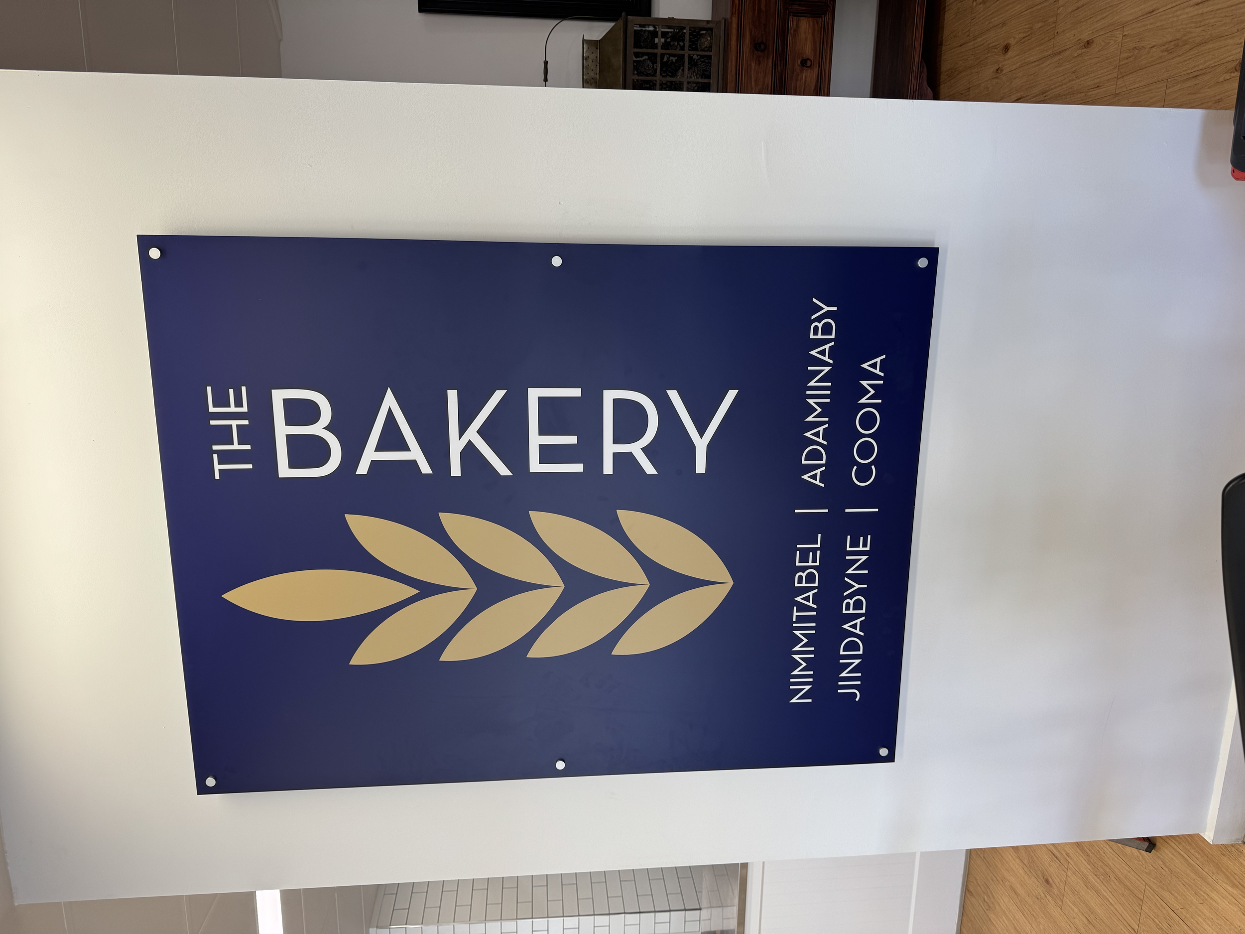The Bakery – Complete signage package.