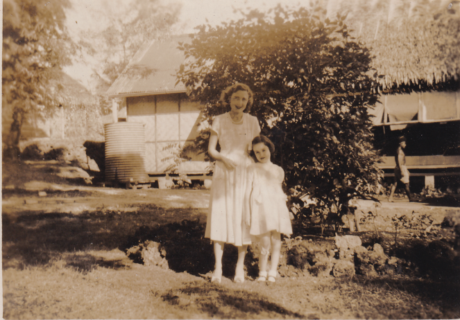 Veronica (Girlie) and Patricia Towner, Kavieng