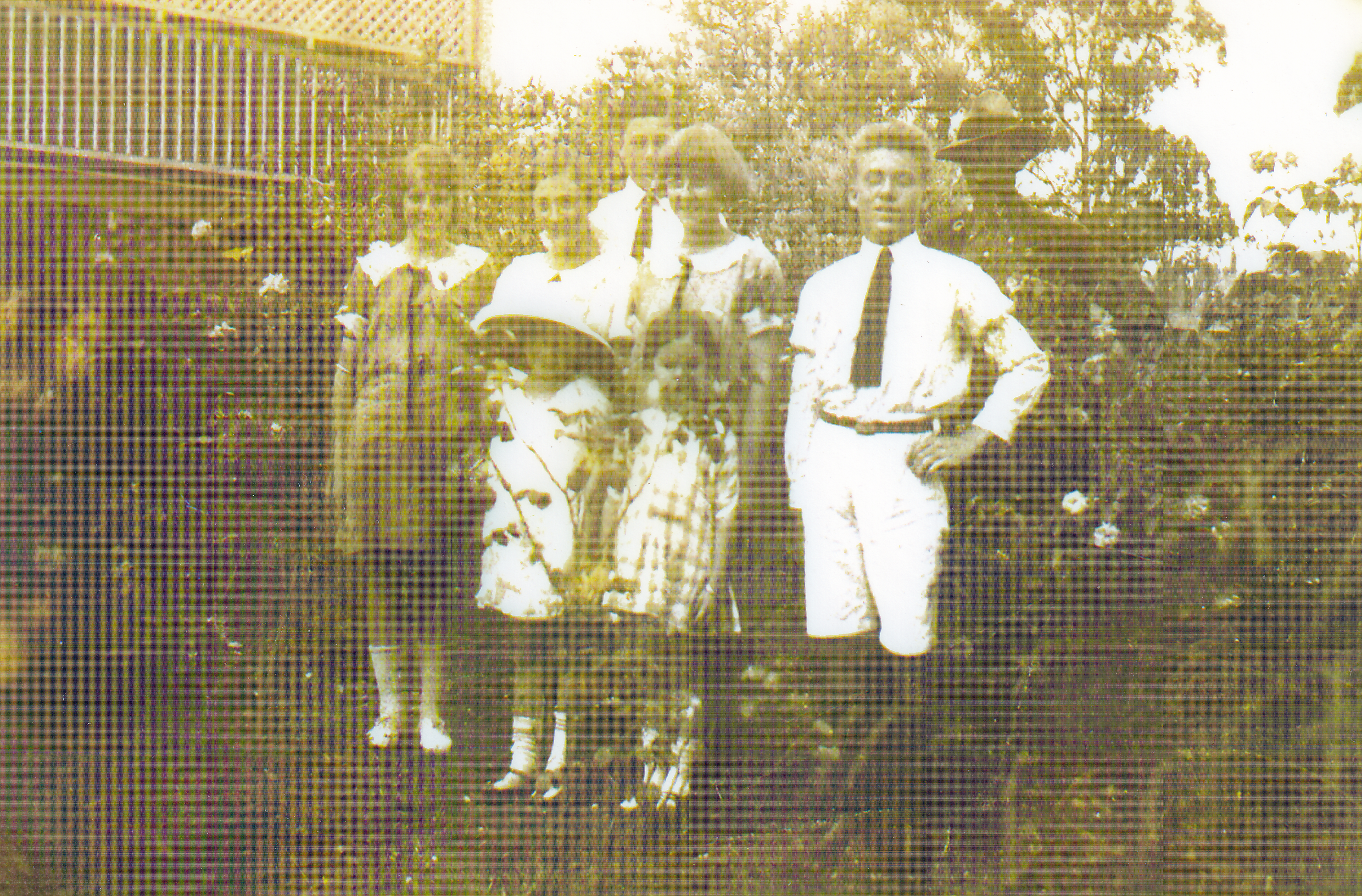 Baker family, some friends, and a guy from Russia