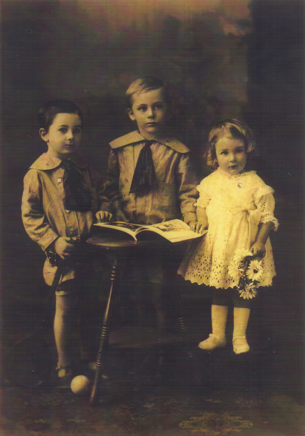 Reg, Ray and Veronica Baker