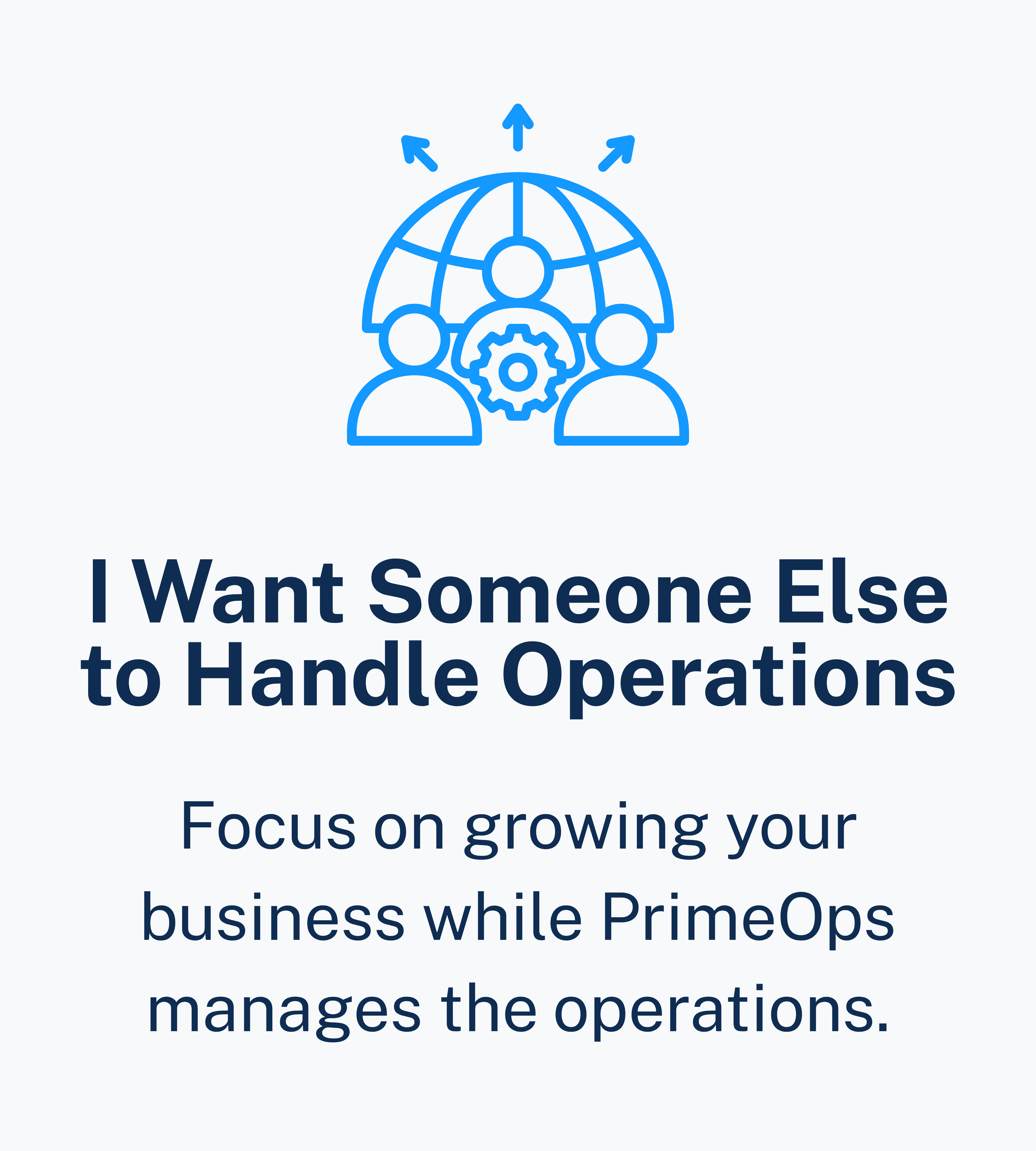 Focus on growing your business while PrimeOps manages your day-to-day operations. From project coordination and client delivery to KPI reporting, process management and operational administration, we become your dedicated operations partner.
