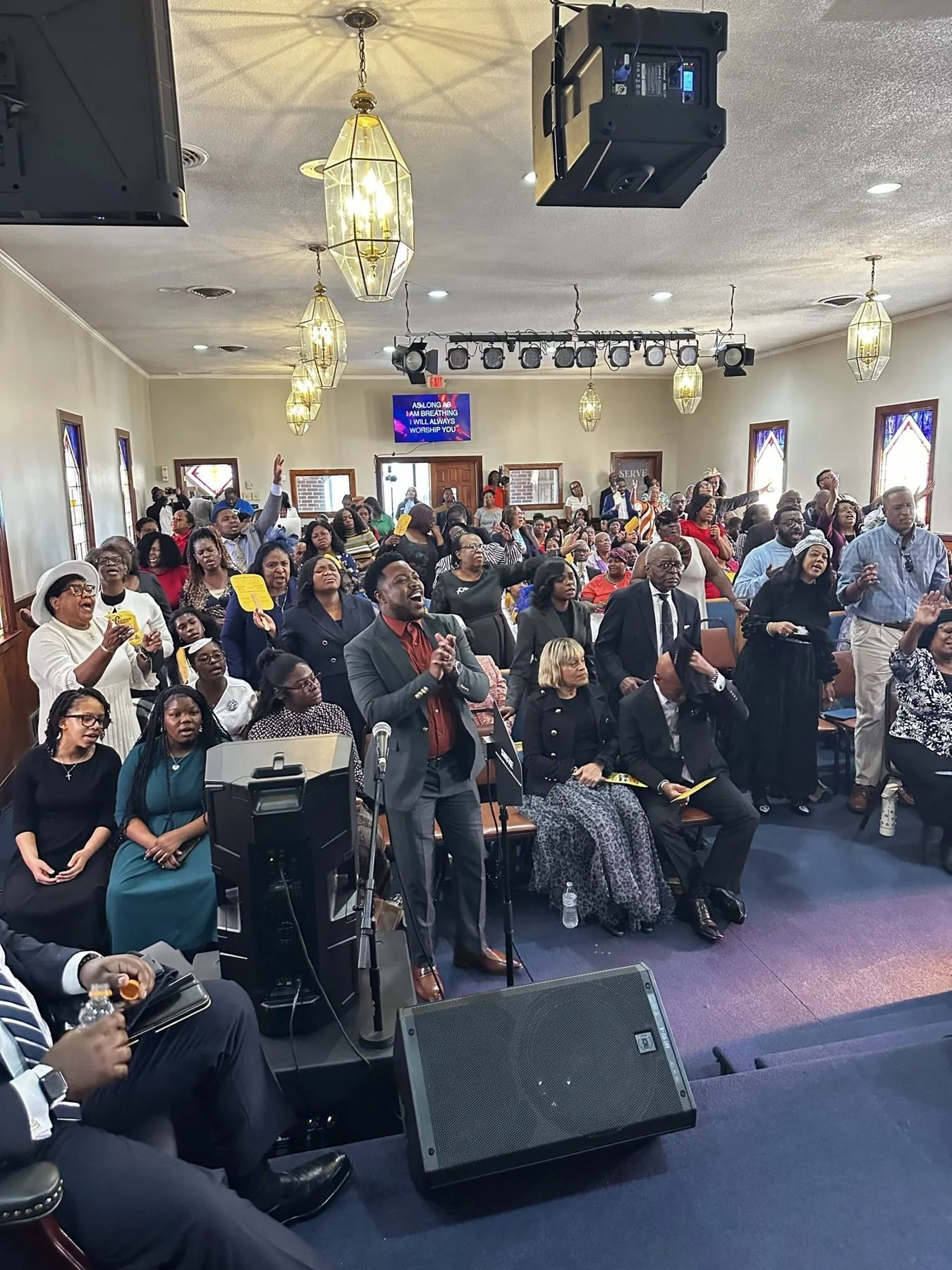 Packed worship service at The Remnant Movement