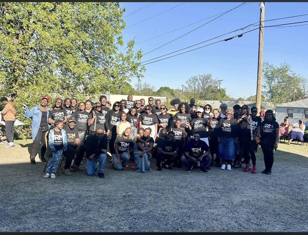 Church family outdoor gathering at The Remnant Movement