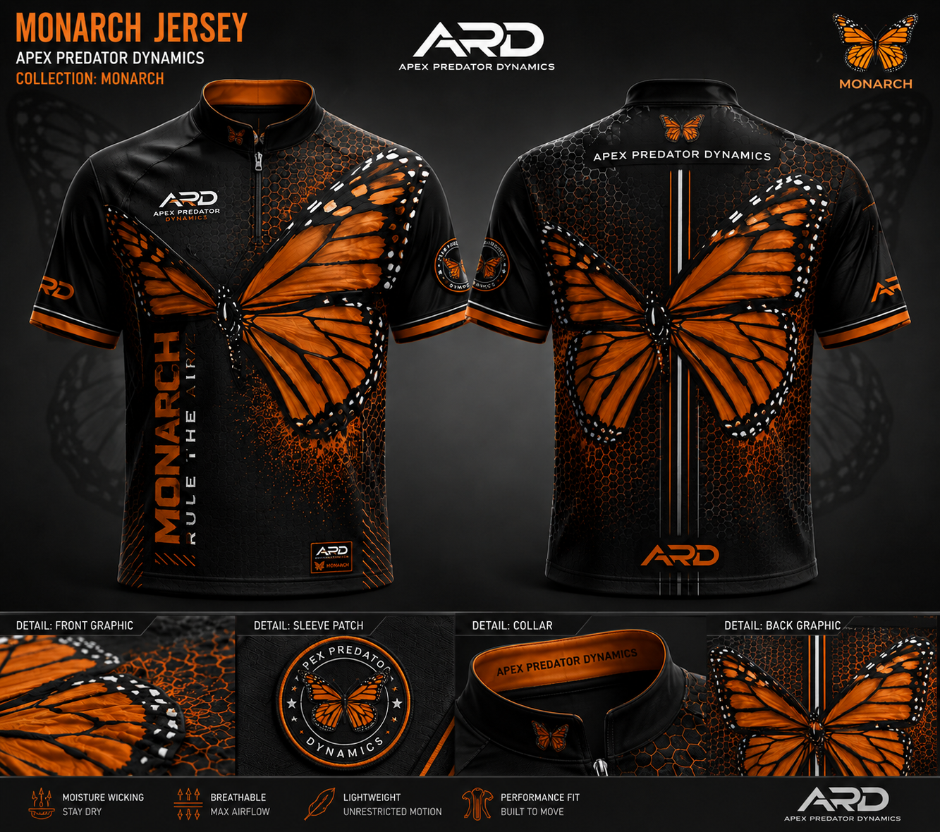 Monarch Butterfly Jersey