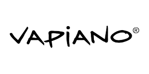 Vapiano logo in black script on a white background.