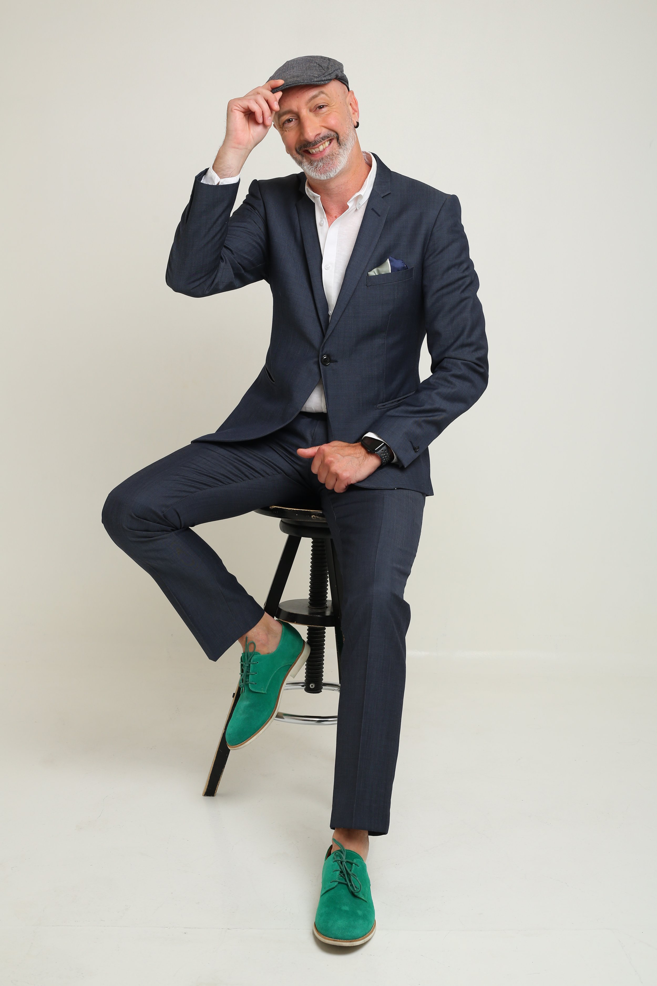 Award-winning British actor in Stockholm, Sweden. Miles Avison