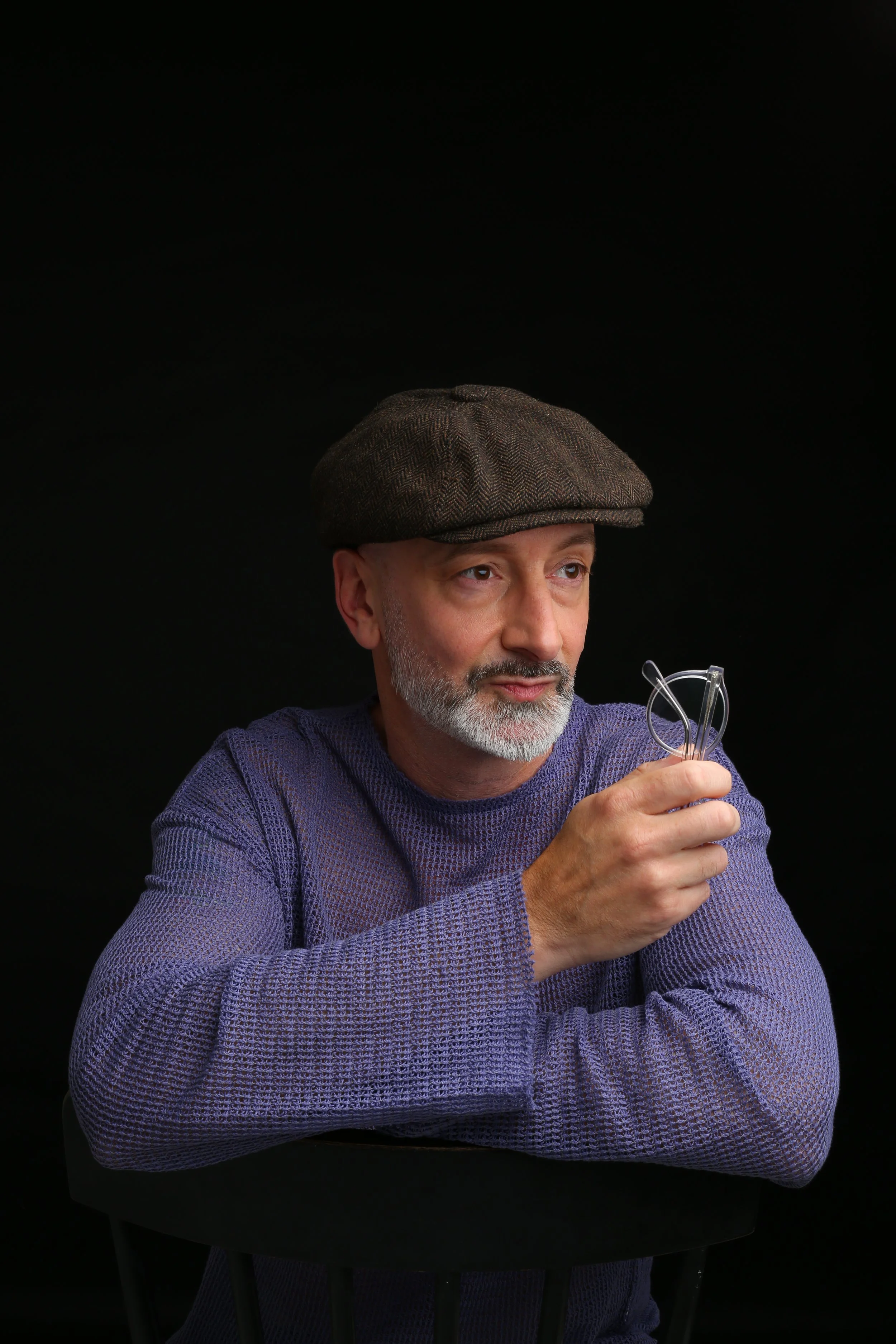 Award-winning British actor in Stockholm, Sweden. Miles Avison