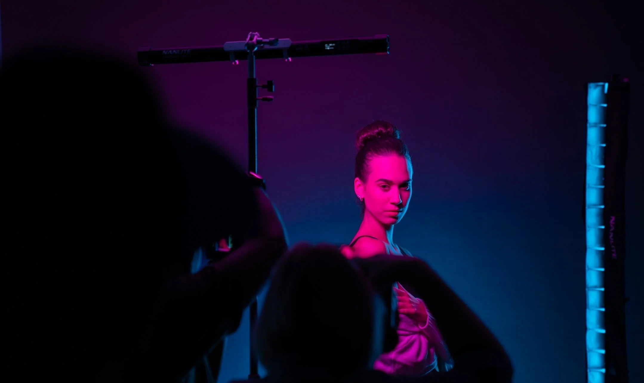 Photography training session at Great Space in Docklands