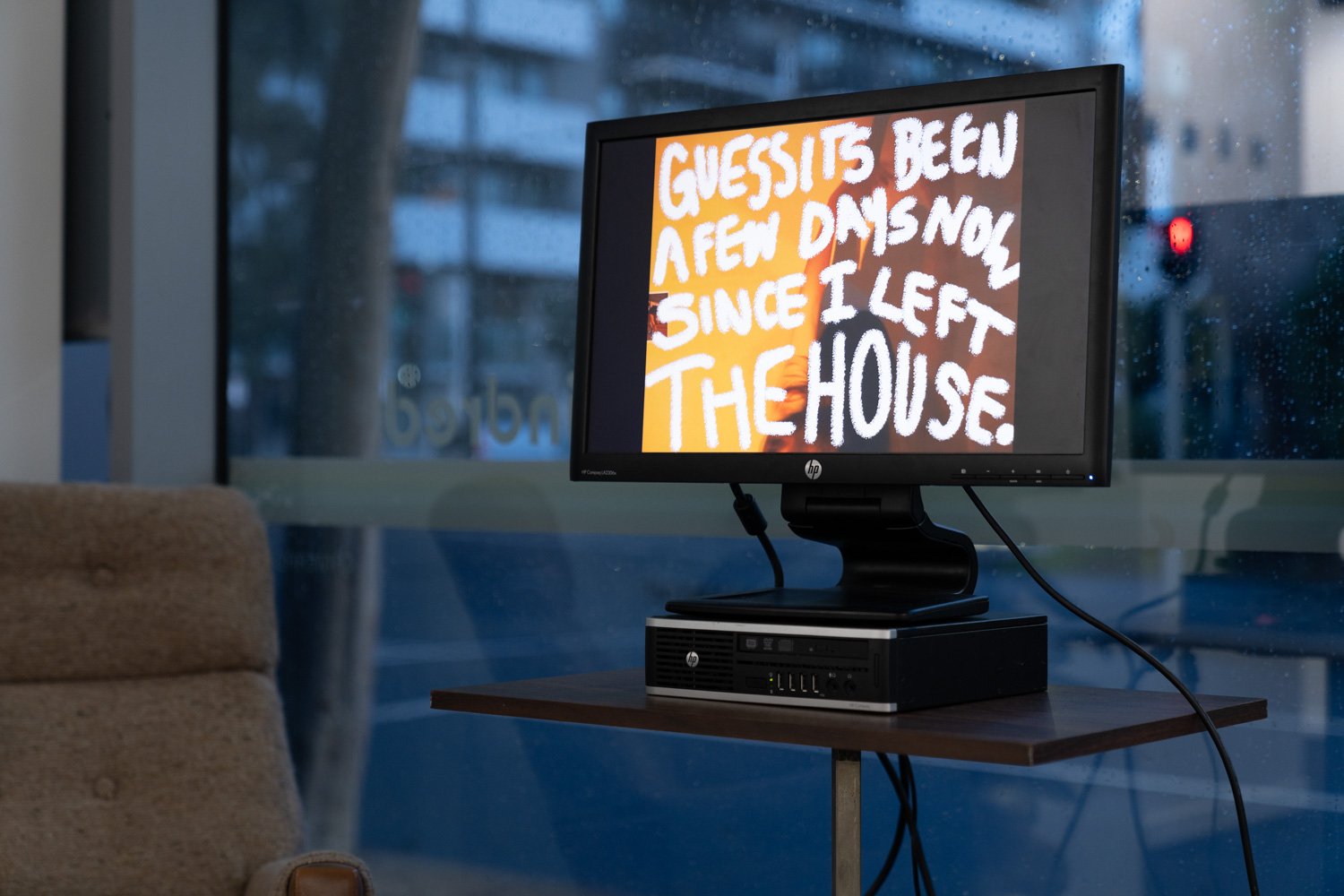Artworks displayed in the Great Space Gallery exhibition space